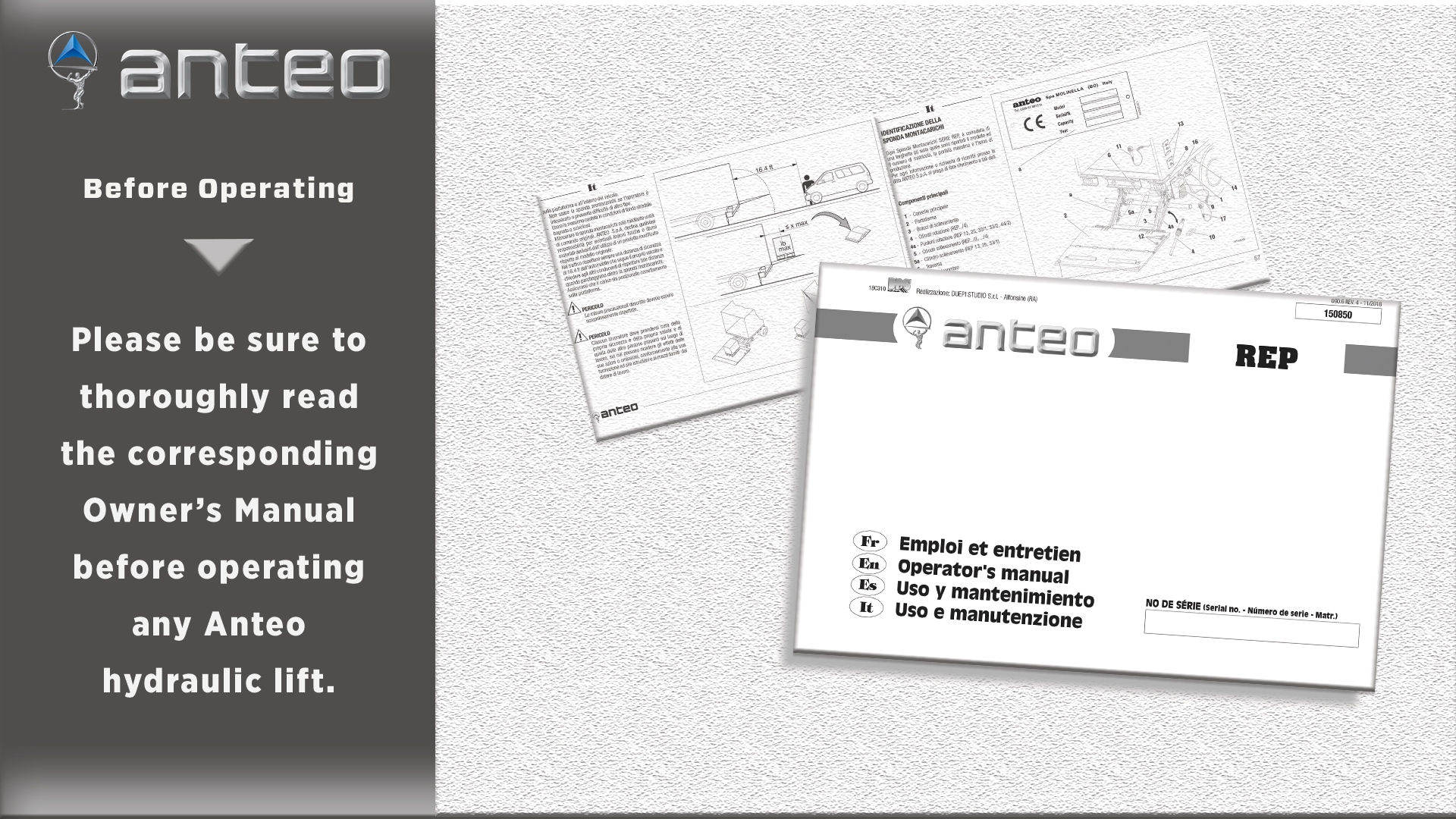 anteo_operating_manuals